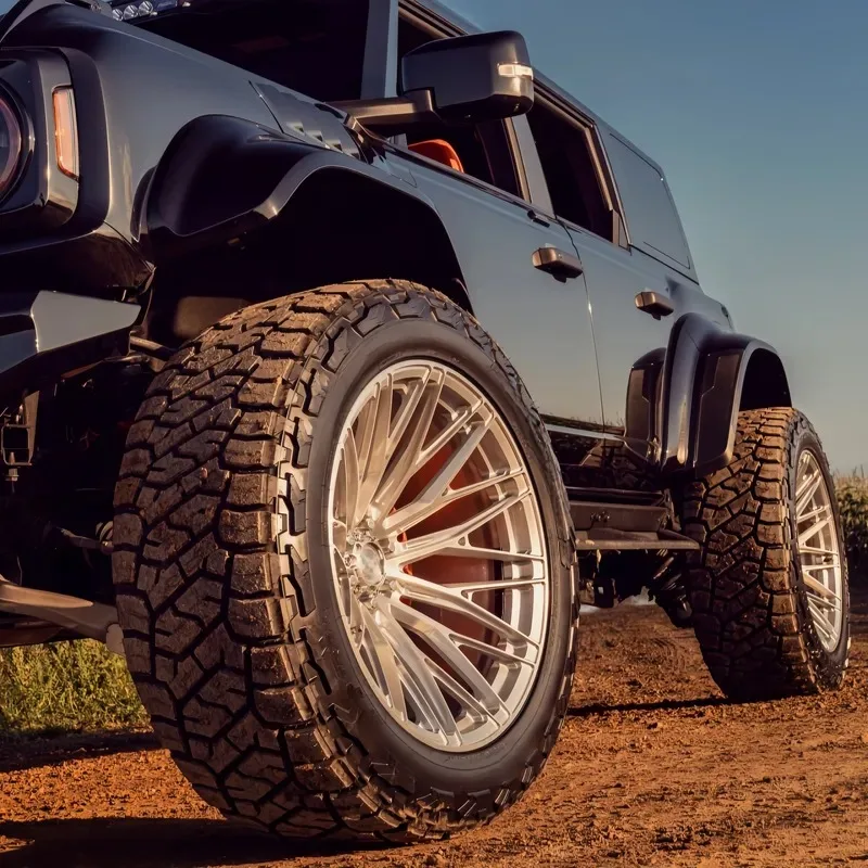 Hot Sale Custom Deep Concave Off-road Wheels 17 18 19 20 Inch 6X135 6X139.7 Aluminum Alloy Forged Rims for Wrangler 4 pcs