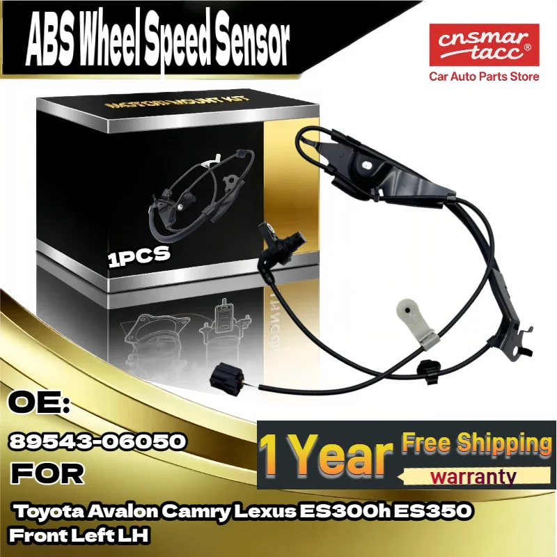 

Датчик скорости колеса ABS для Toyota Avalon Camry для Lexus ES300h ES350 передний левый левый заменить 89543-06040 89543-06050 89543-33110
