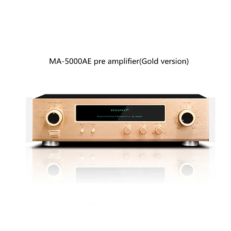 

TZT MA5000AE Pre Amplifier MA5000PM power amplifier HIFI Class Pure Class A High Power Amplifier Home-Black/Gold