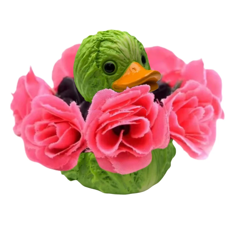 

Kids Rose Elastic Hair Ties - Realistic Flower Scrunchies with Stretchable Fabric - Non-Tangle Hair Accessories for Girls