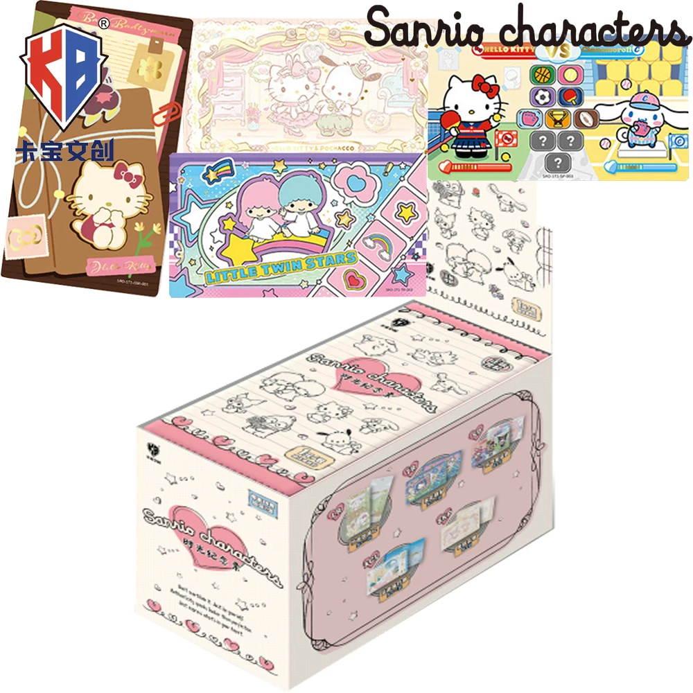 

Original KABAO Sanrio Collection Card Time Commemorative Ticket Series Cartoon Periphery Character Limited Cards Creative Gifts