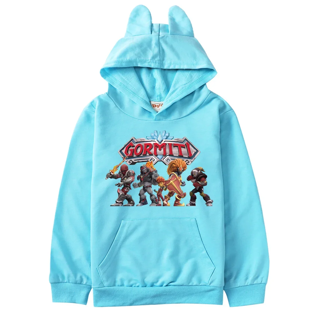 Gormiti 3D Kids Clothes Boys Girls Cotton Sweatshirt Anime Game Pullover Hip Hop Teenager Hoodie Children Clothing 3-15Y