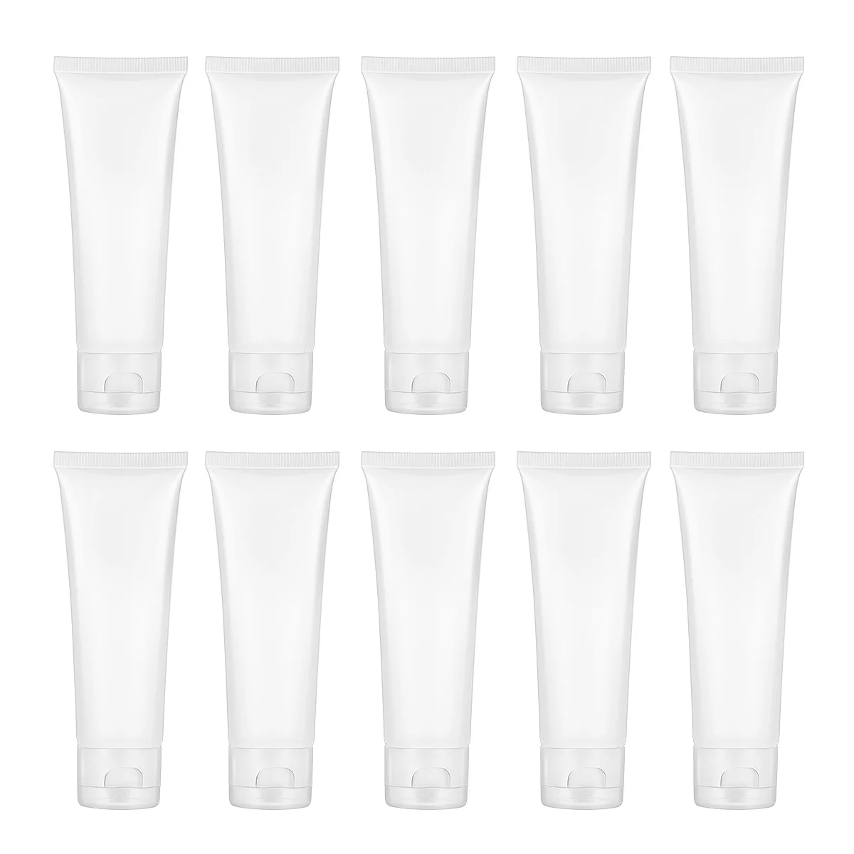 10 stuks reizen hervulbare flessen lekvrije opslagcontainers voor shampoo gezichtswas bodylotion handcrème organisatoren