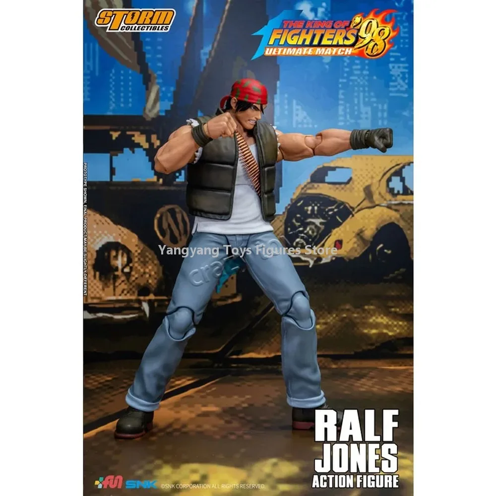 Storm Toys Original The King of Fighters '98 Ultimate Match Ralf Jones Action Figure Model Toys In Stock