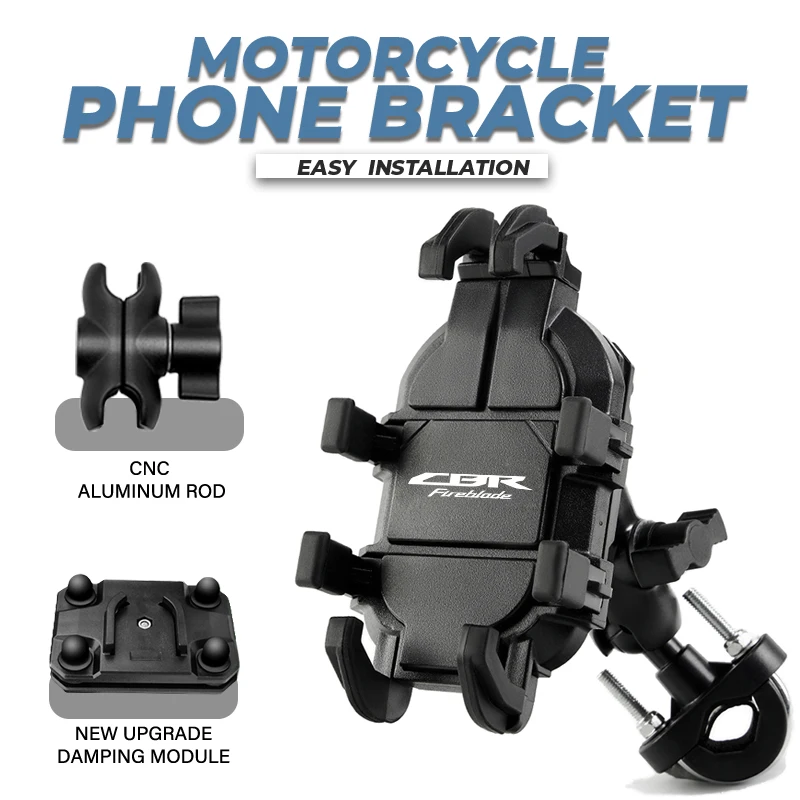 Motorcycle Mobile Phone Holder GPS Navigation Mount Bracket For CBR FIREBLADE CBR1100XX CBR 1100XX  CBRFIREBLADE Accessories