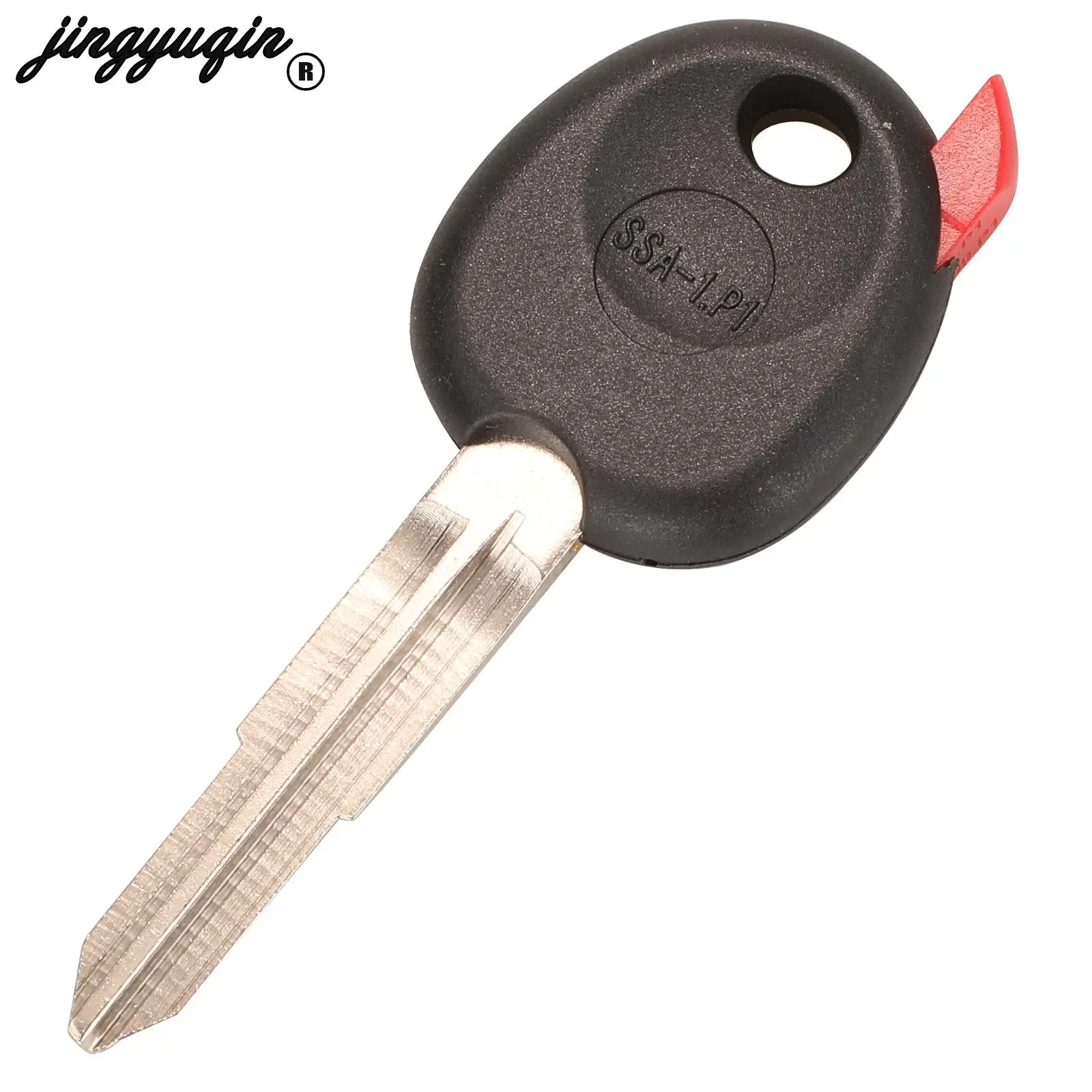 jingyuqin Remote Car Key Shell Fob Case For Ssangyong Actyon Kyron Rexton No Chip With Uncut Blade Replacement