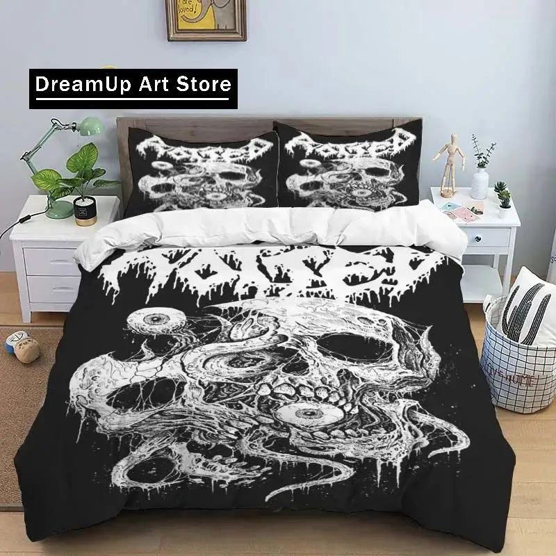 3d impressão demônio satanás mal cabra logotipo conjunto de cama meninos meninas gêmeo rainha king size capa edredão fronha cama meninos adulto quarto