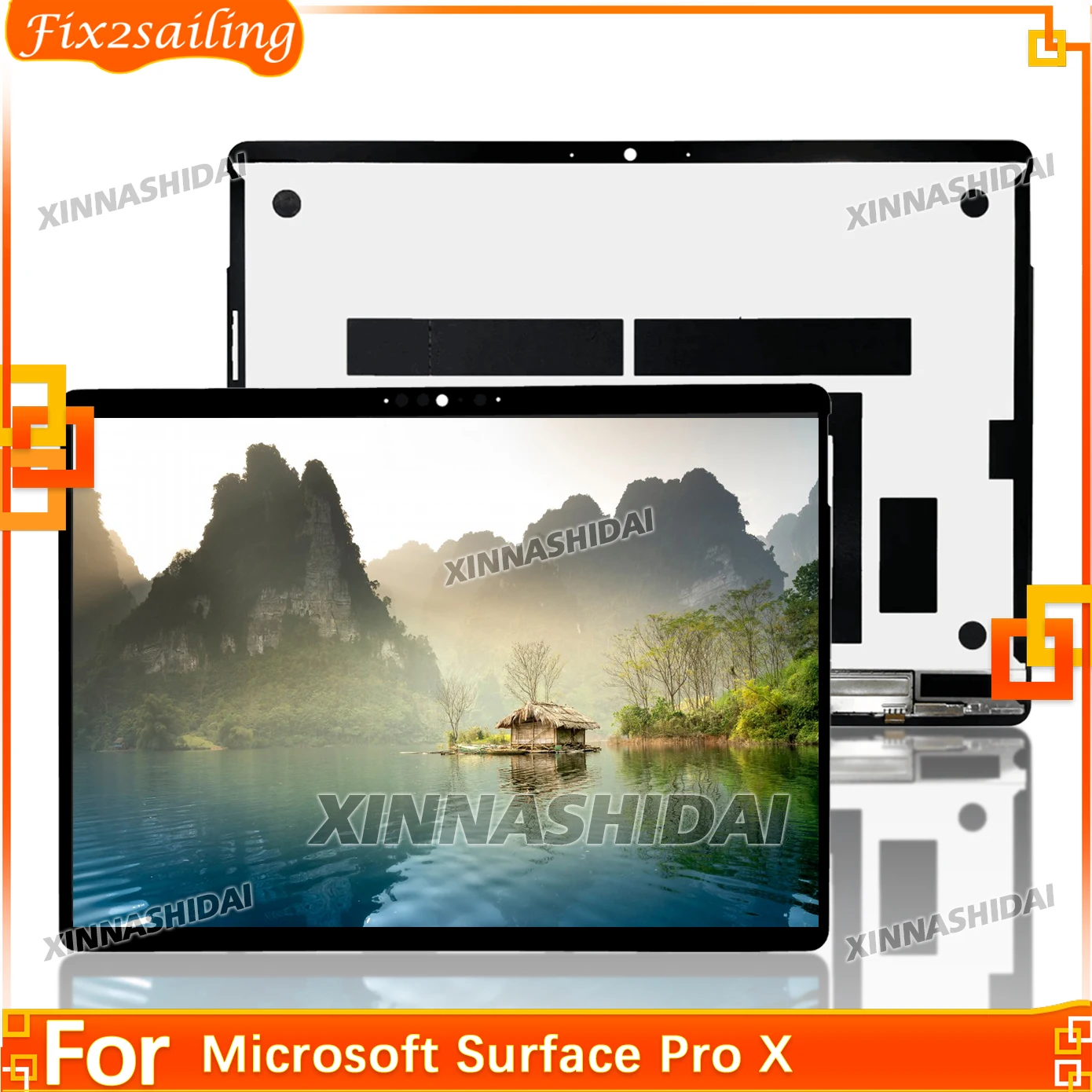Quality LCD For Microsoft Surface Pro X Screen Display Panel Repair Replacement Tested For Microsoft Surface Pro X