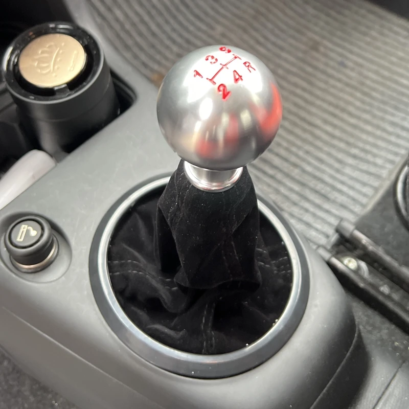 for Cover Collar For Suzuki Swift 2005-2010 SX4 2007-2013 ALTO 2010 2011 2012 2013 2014 2015 Gear Shift Knob Aluminum alloy + pl