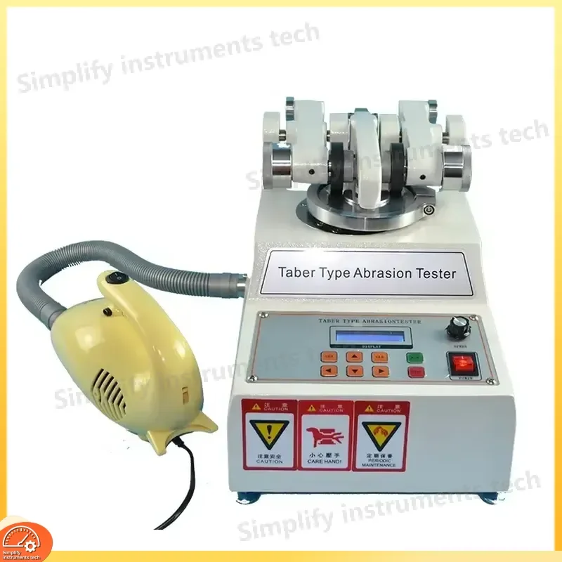 ISO 5470 Leather Taber Abrasion Tester Rubber Wear Resistance Testing for Laboratory Material Durability Evaluation