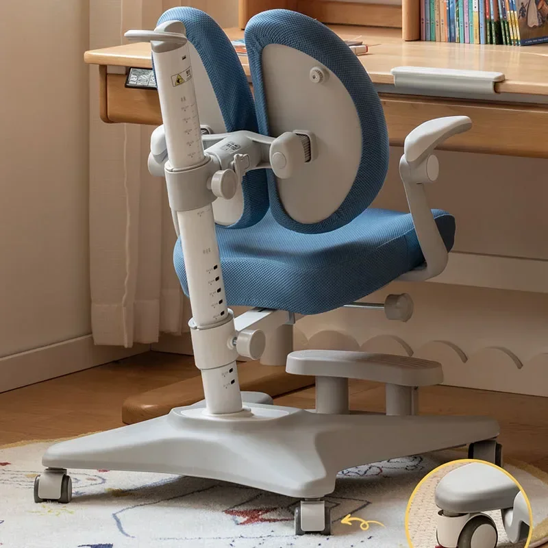 

Стул для девочек, выращивание детей, дизайнерское кресло, детский стул для кабинета, защитные сиденья, школьная Cadeira Alta, дизайн, детская мебель