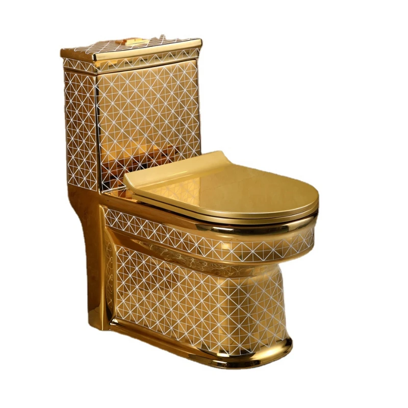 

diamond golden toilet