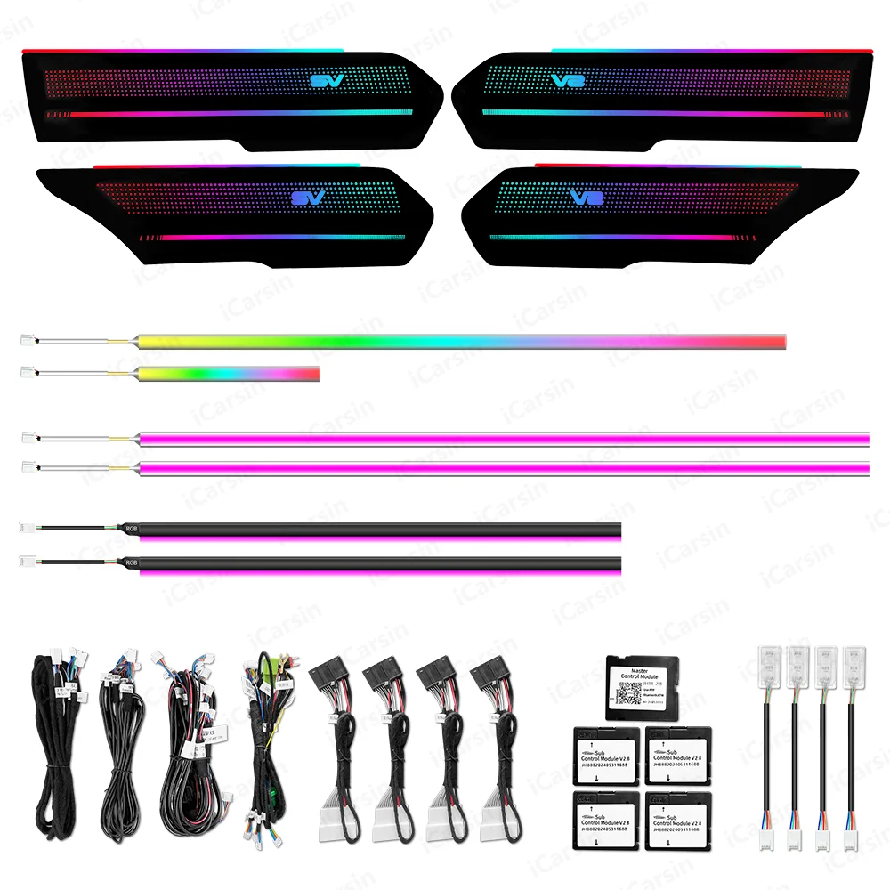 

Upgrade Symphony LED Car Interior Ambient Lighting for Land Rover Range Rover Sport 2023-2025 Decoration Accessories