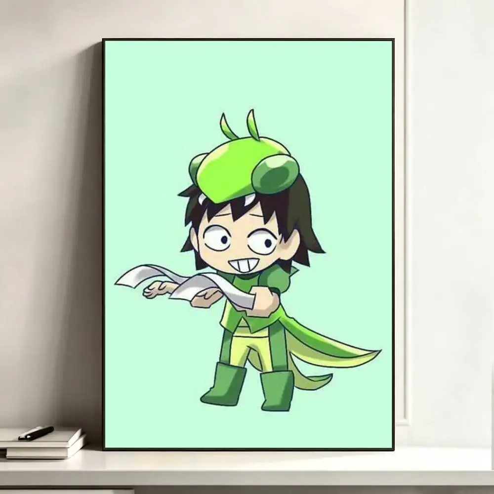 Cartoon Character Hanta Sero Poster Dorm Living Room Aesthetic Wall Decoration Painting Stickers