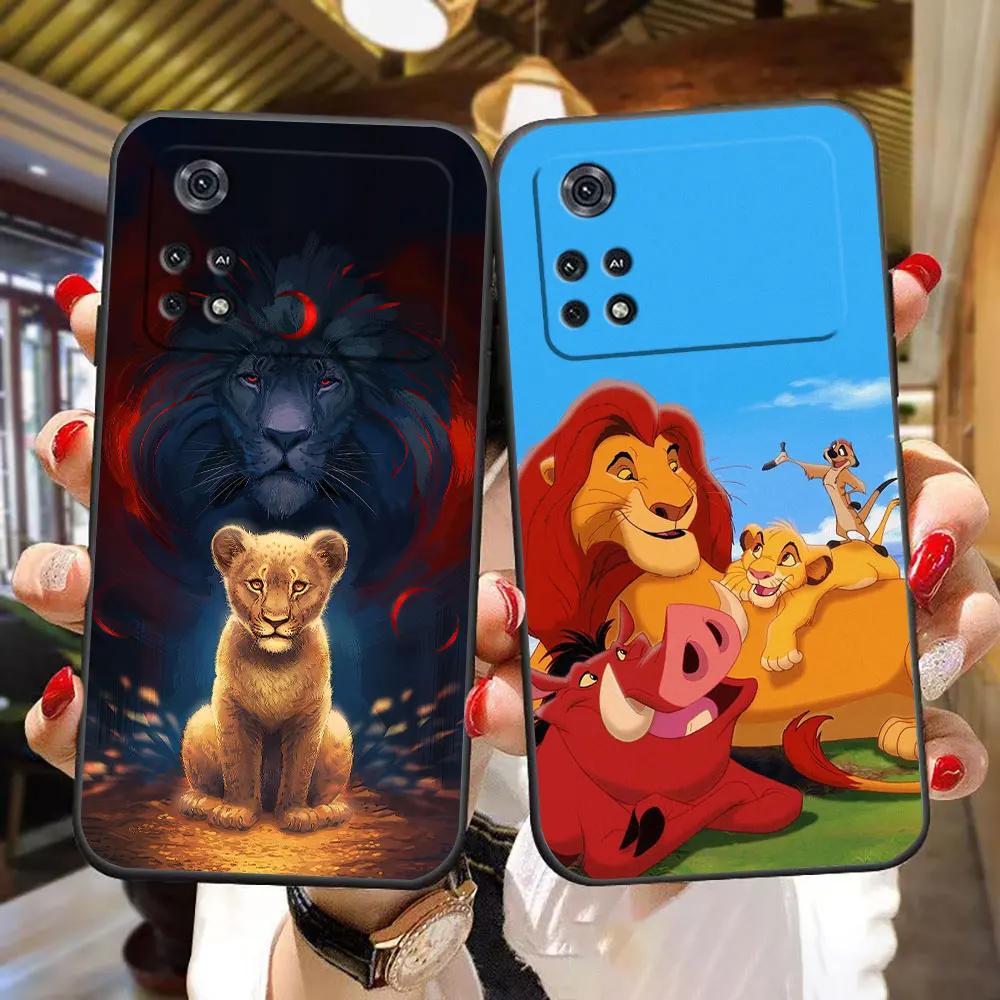 Anime The L-Lion K-King Phone Case For Xiaomi 14 13 13T 12 12T 11 11T 10T 9 8 SE LITE POCO F6 F5 F4 M6 M5 M4 M3 X5 X4 X3 GT Case