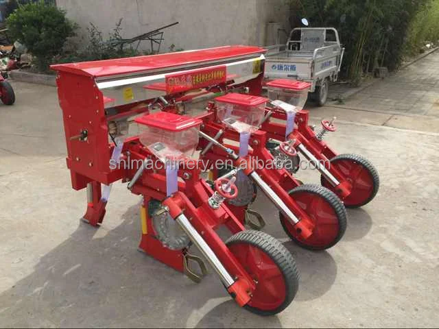 2025 New Model 4-Wheel 4-Row Suspended No-Till Fertilizing Precision Corn Seeder