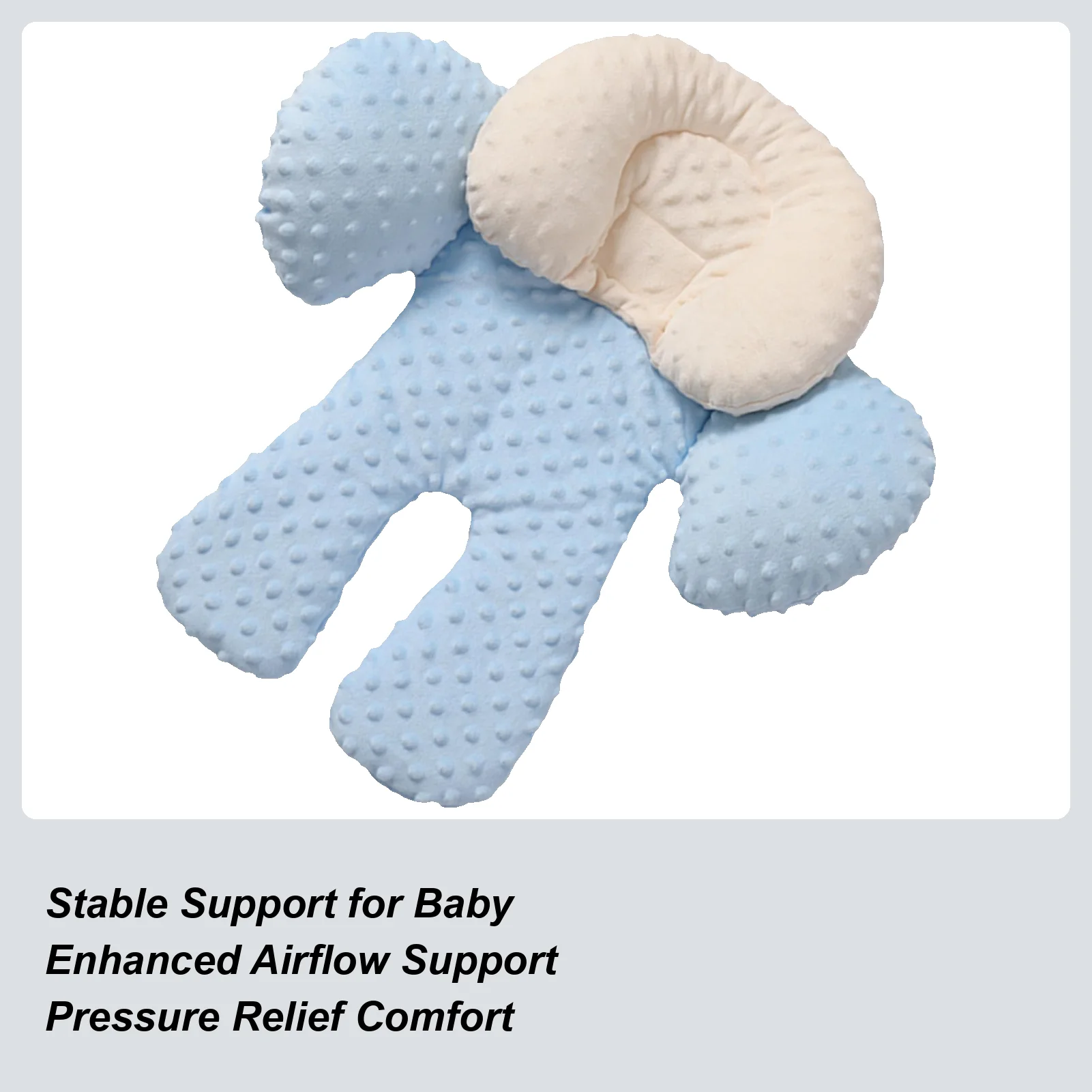 Baby Car Seat Cushion Sleeping Protection Toddler Carseat Insert Car Seat Head Support For Baby Girls For Stroller Swing Bouncer
