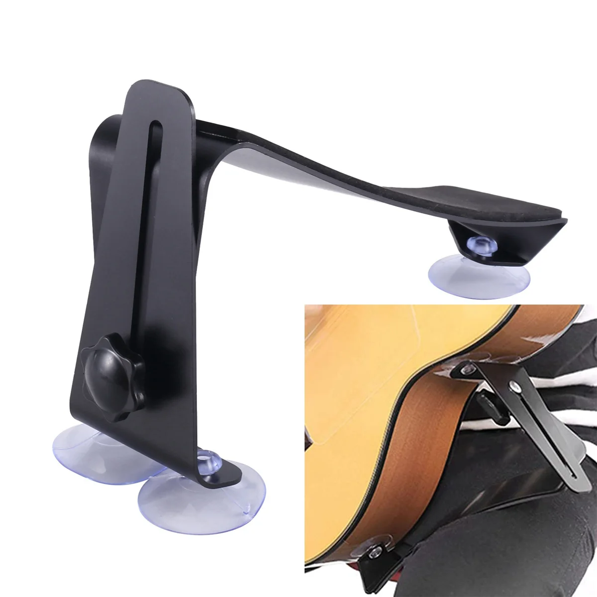 Classical Guitar Feet Bracket Holder Guitar Metal Foot Support Adjustable Guitar Holder Guitar Accessories