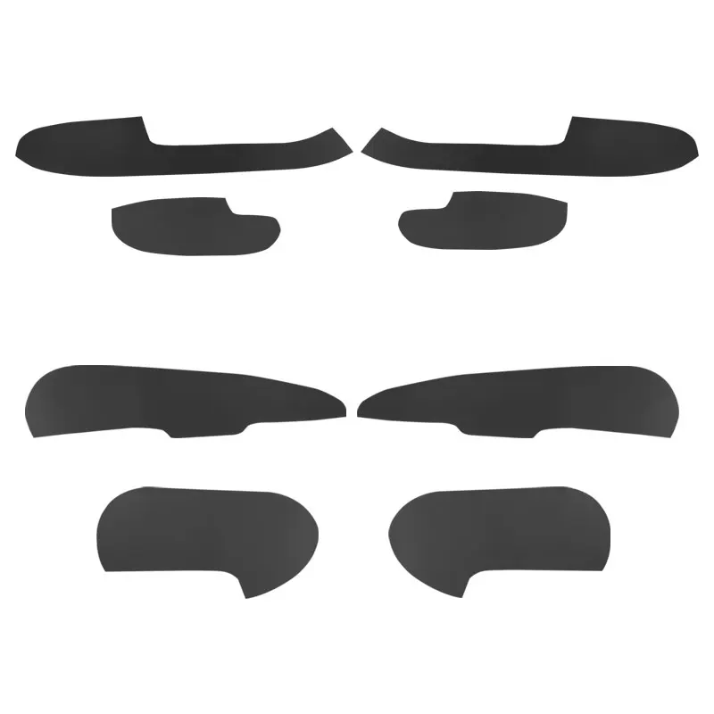 For Ford Focus 2005 2006 2007 2008  4pcs Microfiber Leather Car Interior Door Handle Armrest / Doors Panel Cover Inner Trim