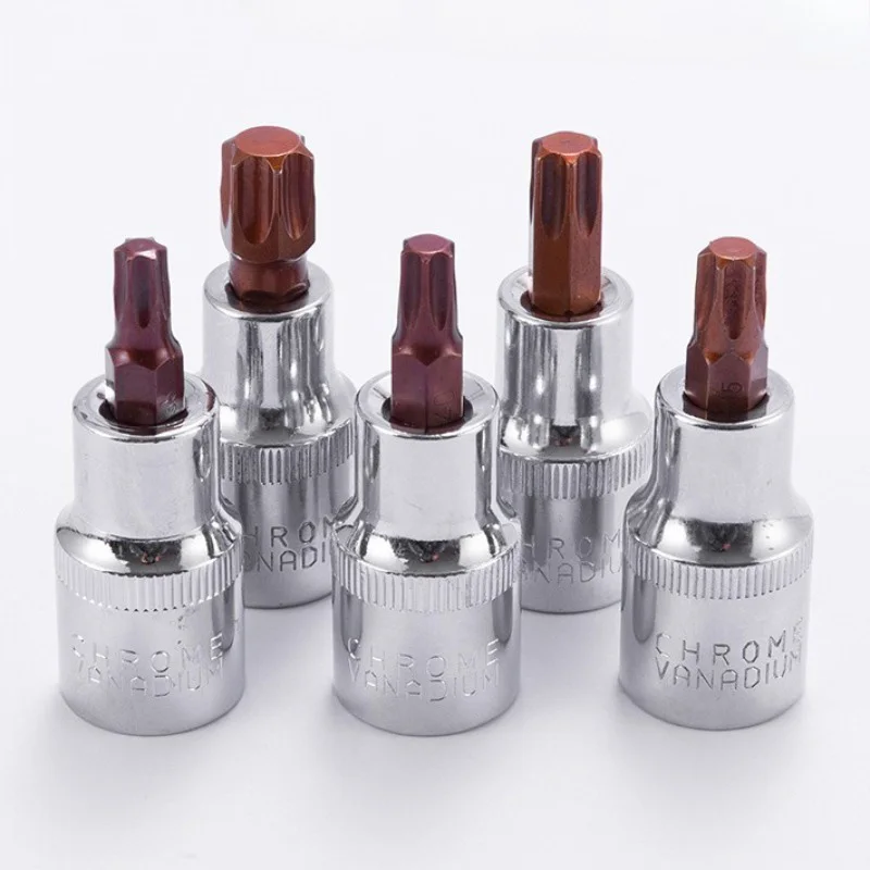 1/2 Hex Bit Socket Set Mechanical Workshop Socket Complete Mechanic Manual Sockets Portable Automotive Repair Sockets Universal