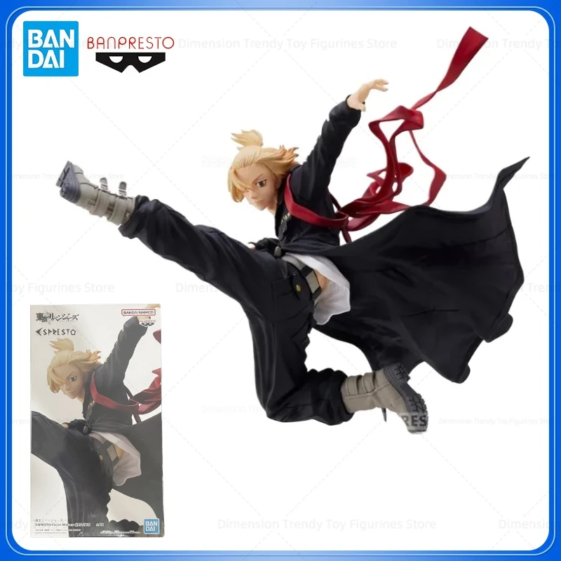 

In Stock BANDAI BANPRESTO Anime Tokyo Revengers Manjiro Sano Espresto Excite Motions PVC Action Figures Model Toys 20cm DT