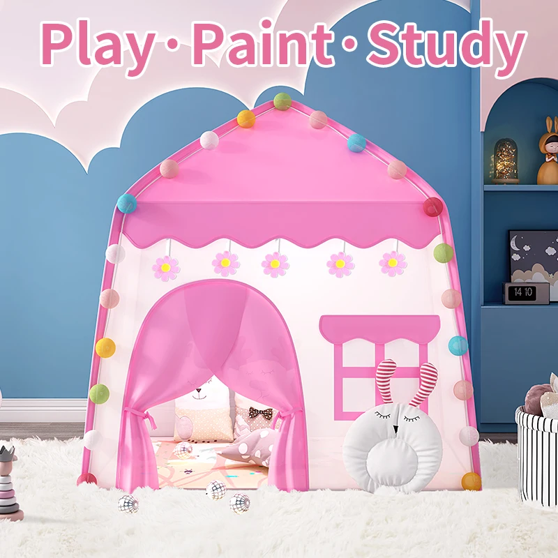 خيمة أطفال للمسرح الداخلي والخارجي، خيمة أطفال محمولة قابلة للطي، مخبأ سري #3