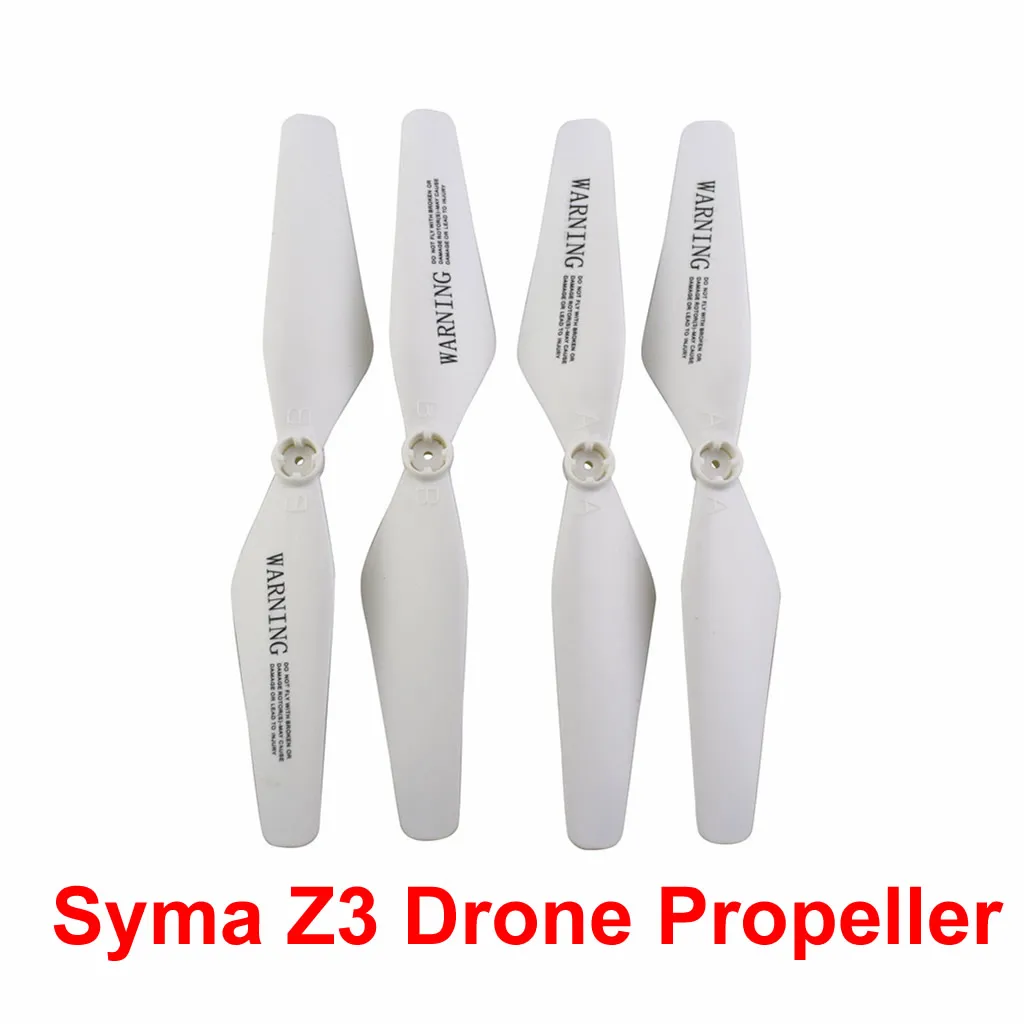 

Syma Z3 Quadcopter Remote Control Drone Spare Parts 4PCS Plastic Propellers Replacement Parts Propeller