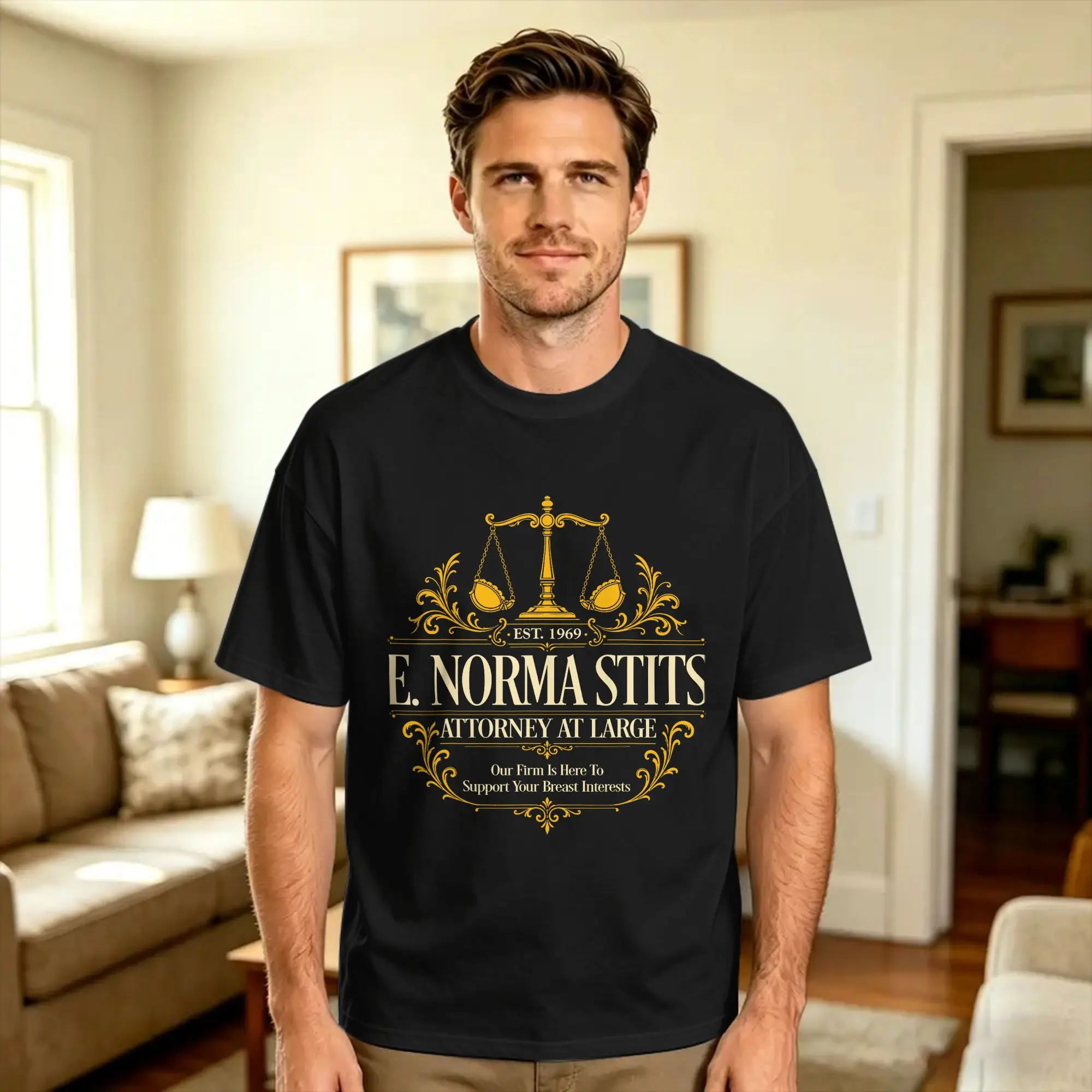 E Norma Stits Funny Adult Humor Joke 100 Cotton T Shirt For Men's Beach  Street Style T-Shirts O-Neck Hip Hop Tee Shirt
