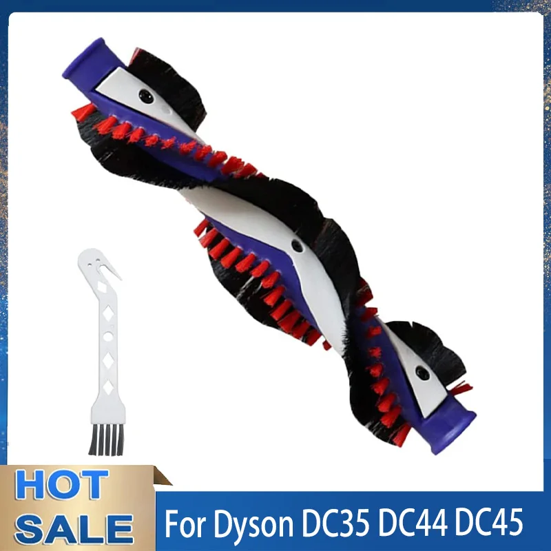 Main Roller Brush Replacement for Dyson DC35 DC44 DC45 DC43 Handheld Vacuum Cleaner with Cleaning Brush, Part NO.920929-01