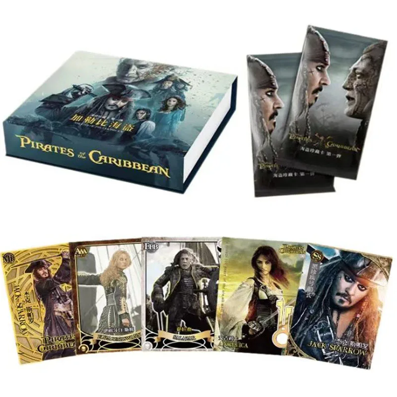 Auf Lager: Pirates of the Caribbean Karten für Kinder – Originale Film-Sammelkarten mit Luffy, Zoro, Nami, Chopper – Seltene Kopfgeld-Spielkarten