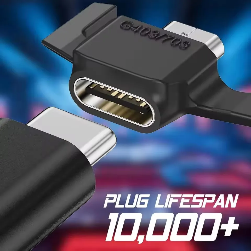 Micro USB To Type-C Charging Adapter for Logitech G703/G403 Logitech GPW 1/2 Wireless Gaming Mouse High-speed Charger Converter - view 2