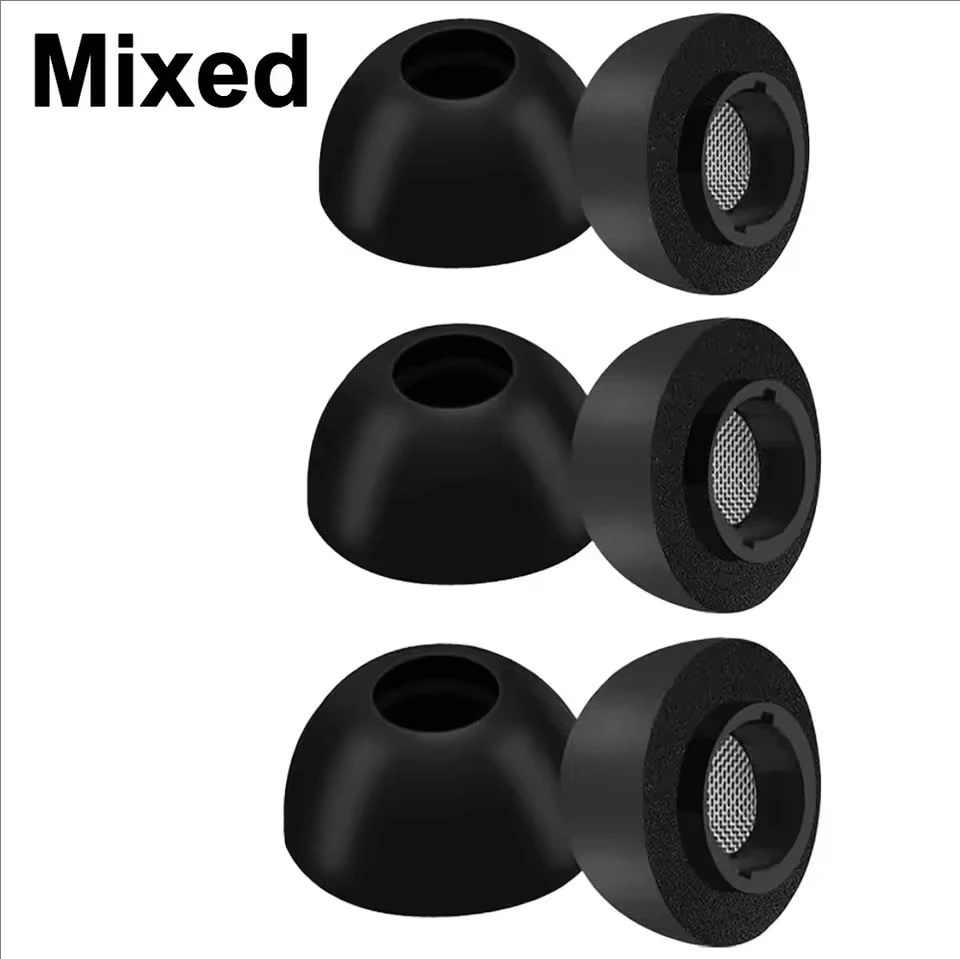 NONE Memory-Schwamm-Ohrstöpsel für Samsung Galaxy Buds3 Pro, Tip-Ohrhörer im Ohr, Bluetooth-Headset, Ersatz-Ohrstöpsel für Galaxy Buds 3Pro 3