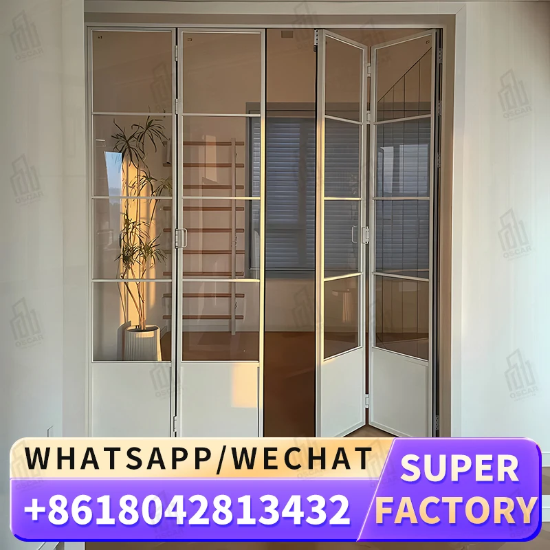 

Customizable Windows Foldable Door Ideal for US Commercial Spaces Innovative Factory Made Windows Foldable Door