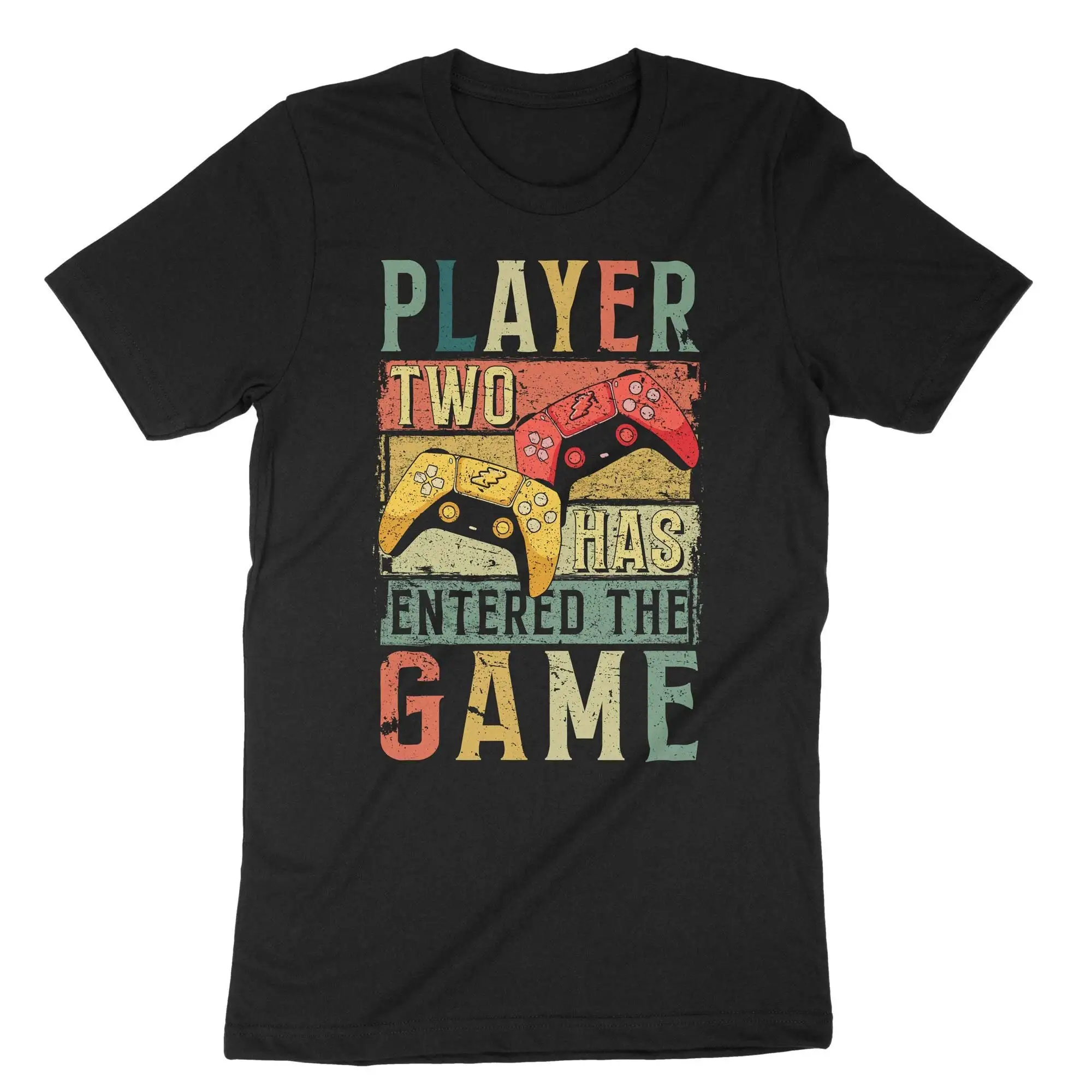 Player 2 Has Entered The Game Gaming T Shirt Gamer Family Matching Daddy To Be Mommy