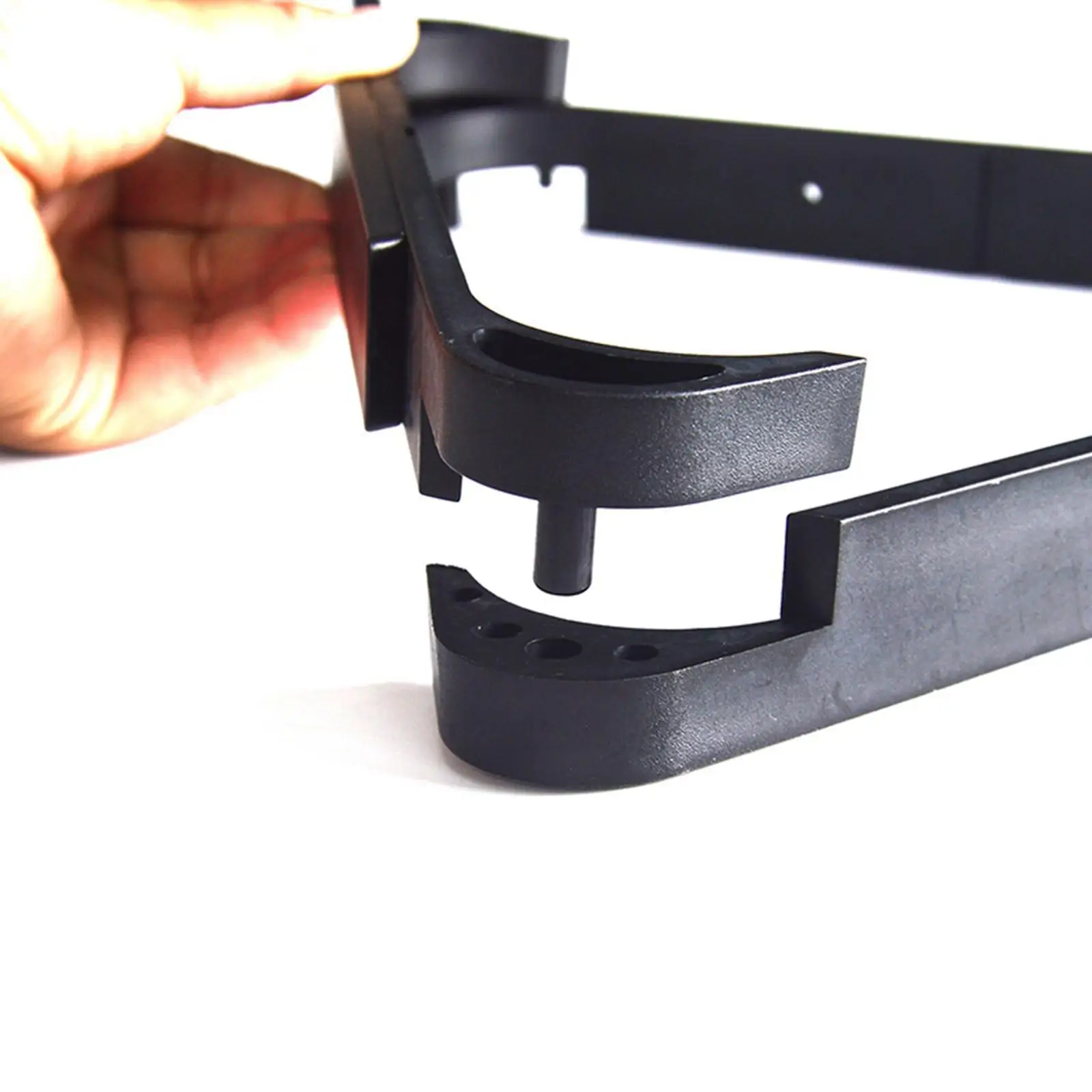 Triangle Rack Plastic Pool Rack Black Positioning Frame Billiard Triangle for 9 Ball and Full 15 Ball Sets