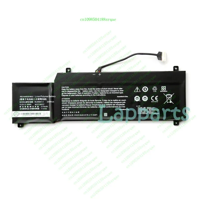 

Новый оригинальный OEM аккумулятор NL40BAT-4 для машинного станка-A 15,6 дюйма Young 15 NKNL52RU% 100 тест
