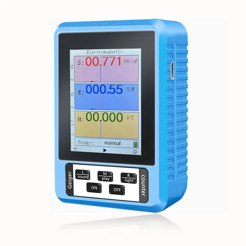 

XR2 BR-9A Handheld Electromagnetic Radiation Detector High Precision Electromagnetic Radiation EMF Meter Tester