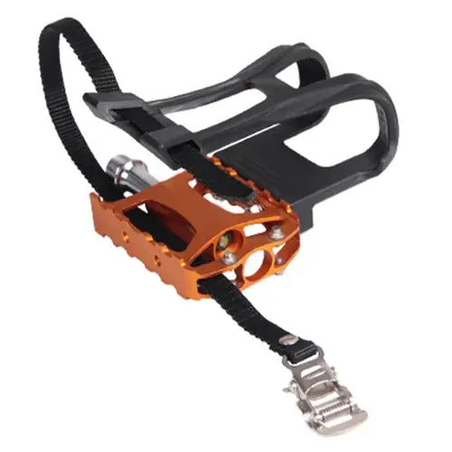 4 Uds. Pedal de bicicleta antideslizante cuerda Fitness entrenamiento bicicleta pie aleación de aluminio pedales de ejercicio