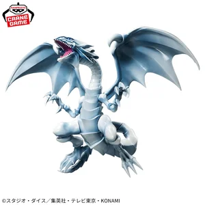 Original Banpreso Yu-Gi-oh! Duell Monsters Dragon Anime Actionfigur, PVC -Modellspielzeug, blaue Augen, Weiß und Schwarz 6 Hauptverkäufe Dragao Avatar - №5
