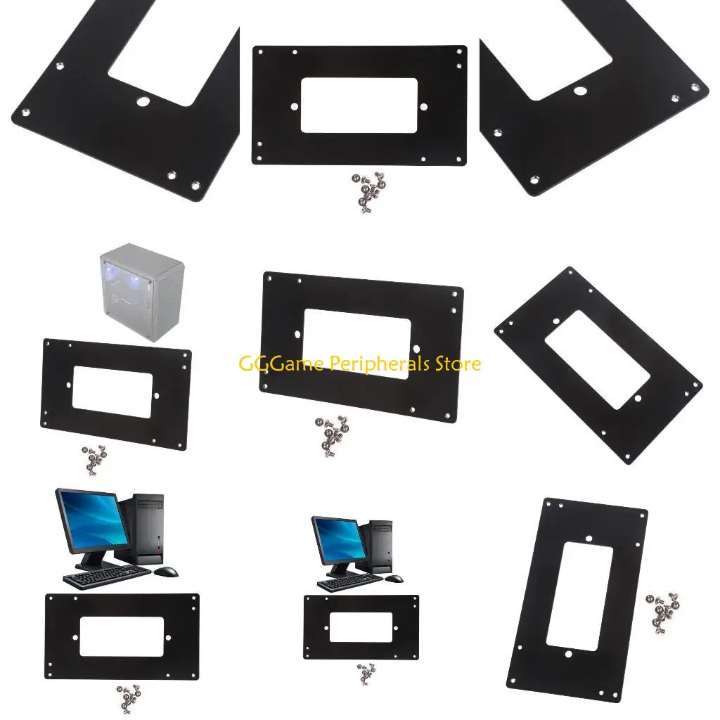 

U55B Universal 1U Power Supply Bracket with 82.5mm Mounting Holes for PC Cases