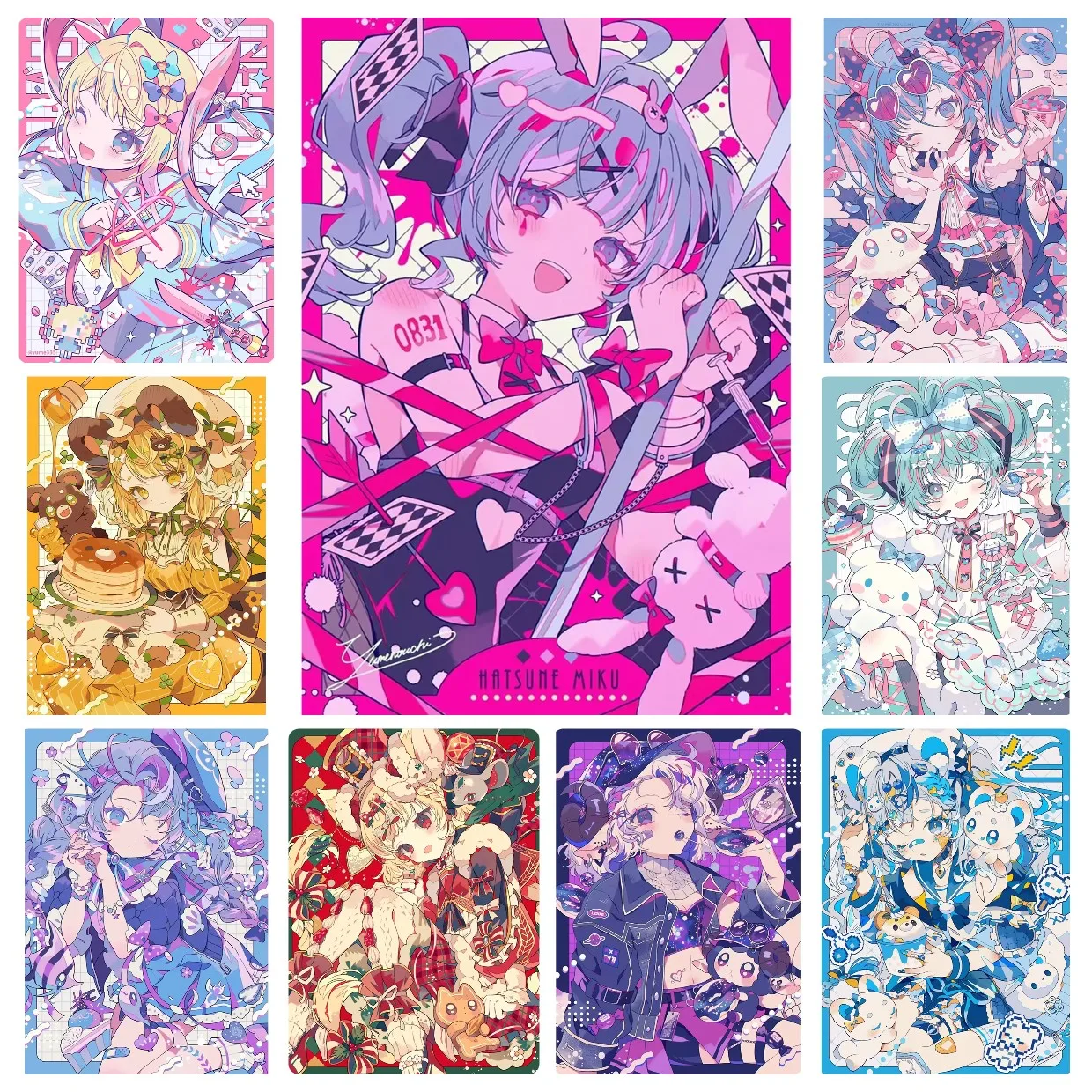 DIY Diamantmalerei Cartoon Anime Figuren Diamant-Mosaik Cartoon Heimdekoration Fangeschenk Exquisites Geschenk Heimdekoration