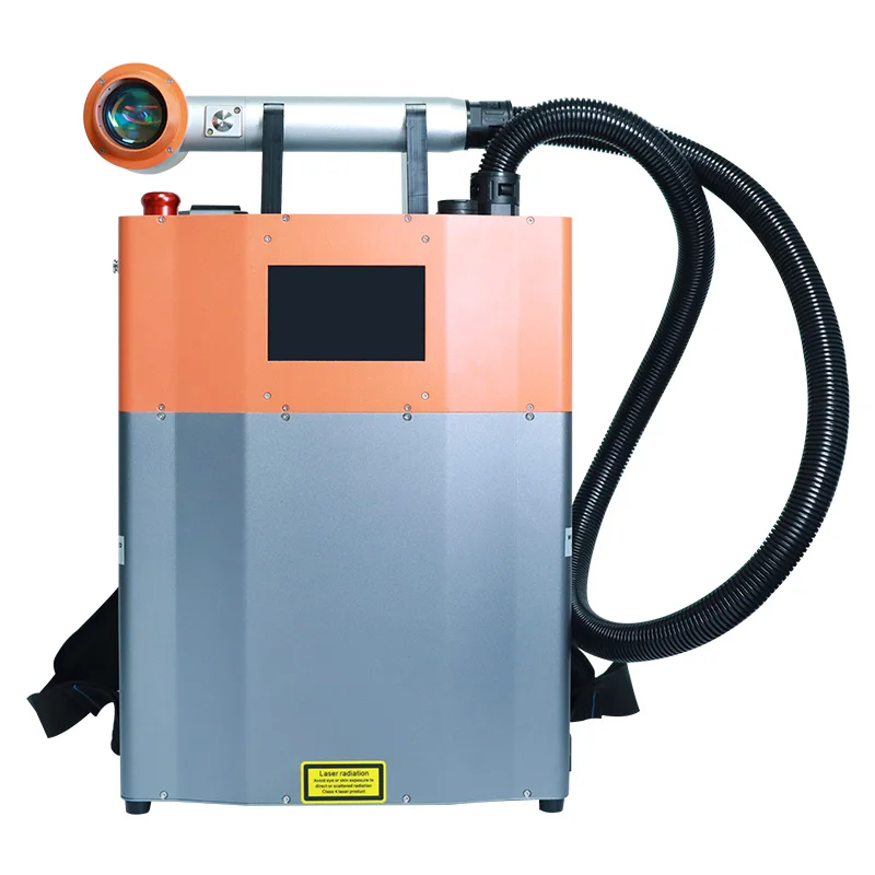 100W 200W Pulse Aluminum Laser Cleaning Machine Laser Rust Remover Cleaner 100w