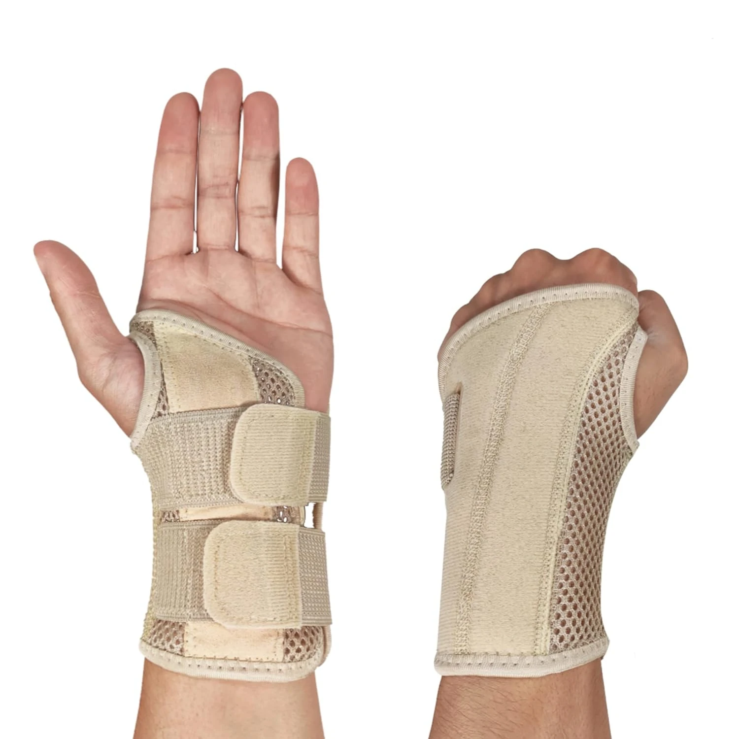 Superior Adjustable Small-Medium Wrist Support Splint for Ultimate Comfortable and Reliable Nighttime Carpal Tunnel Relief - Ide