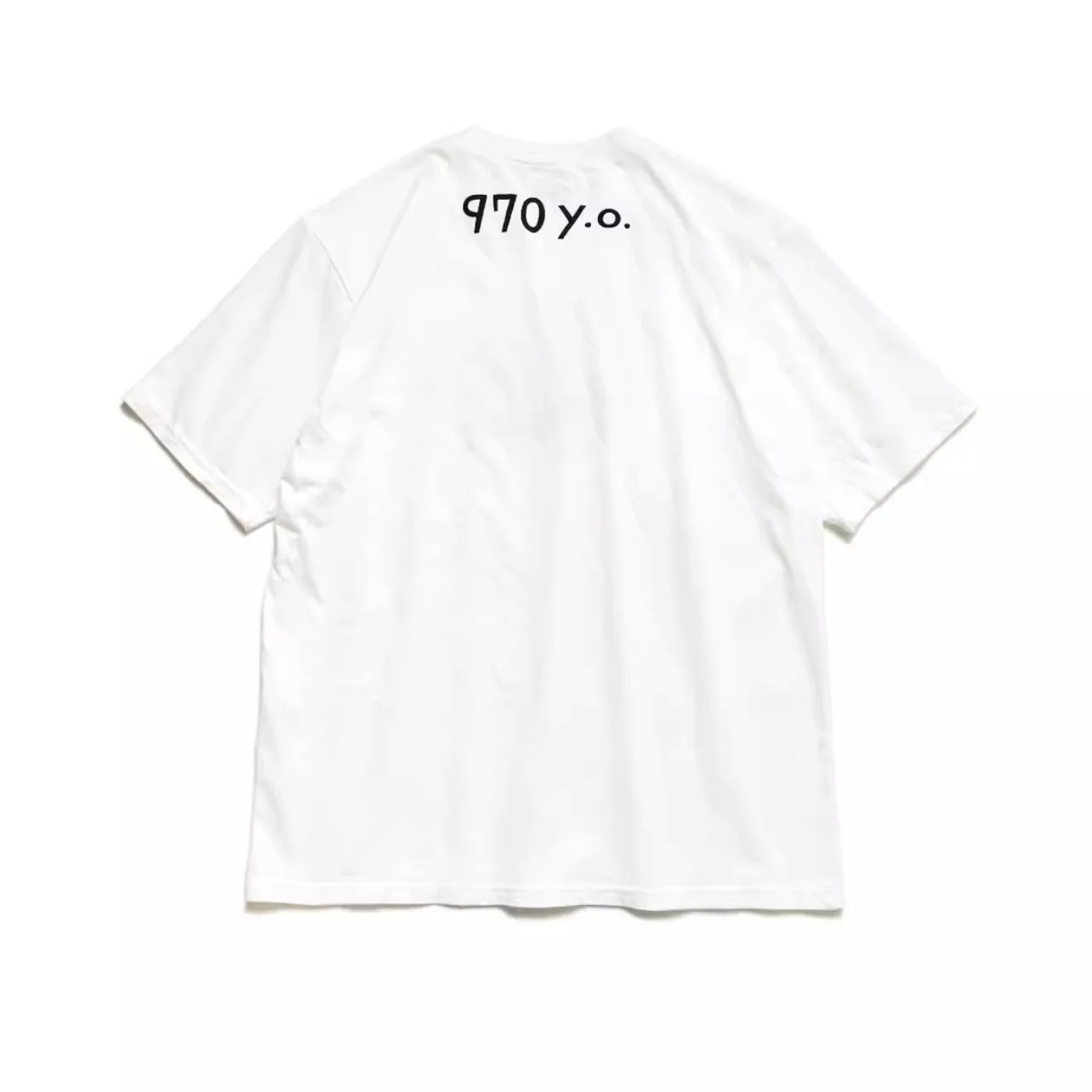 24SS KAPITAL Hirata and Hongri Casual Cotton Loose Round Neck Smiling Printed Short Sleeved