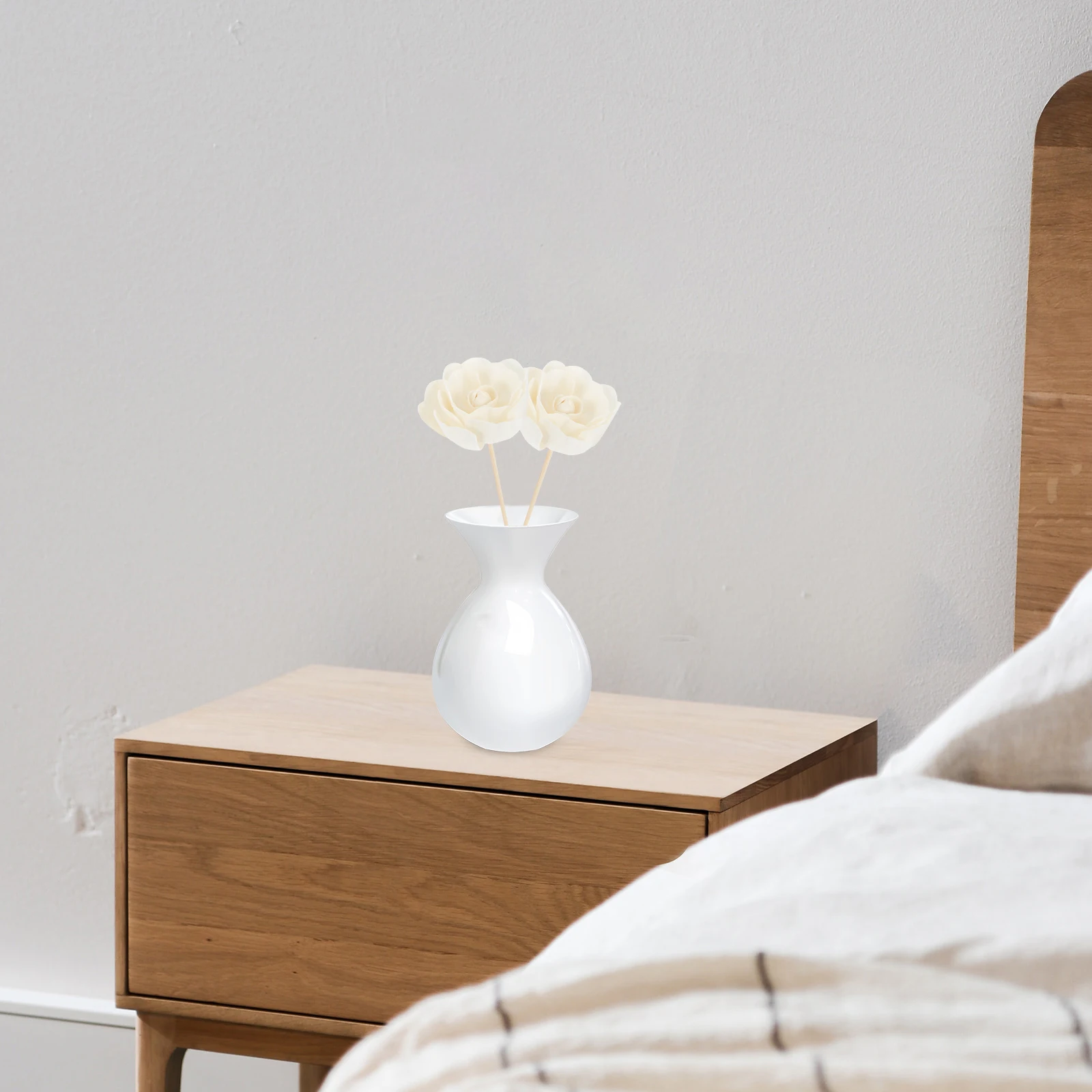 

5Pcs Essential Oil Diffuser Sticks Wavy Flower Reed Aroma Diffuser for Home Office Flower Rattan Reed