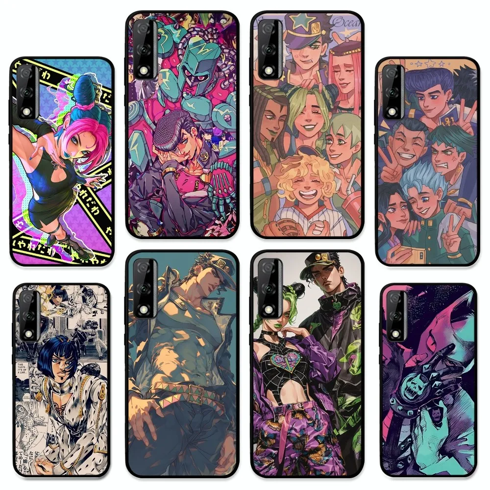 

JOJO Classic Anime Phone Case For Huawei Y9 6 7 5 Prime Enjoy 7s 7 8 Plus 7a 9e 9plus 8E Lite Psmart Shell