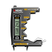 Battery Voltage Testers ANENG BT173 Lithium Ion Batteries Bar/Value Dual Display Detector 18650 21700 12V 23A Electronics Tools