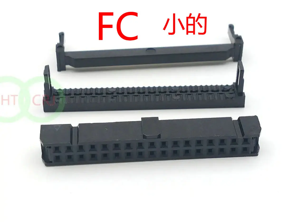 

FC-34P 2x17P 2,54 мм гнездо IDC с сбросом напряжения, ISP/JTAG переходник