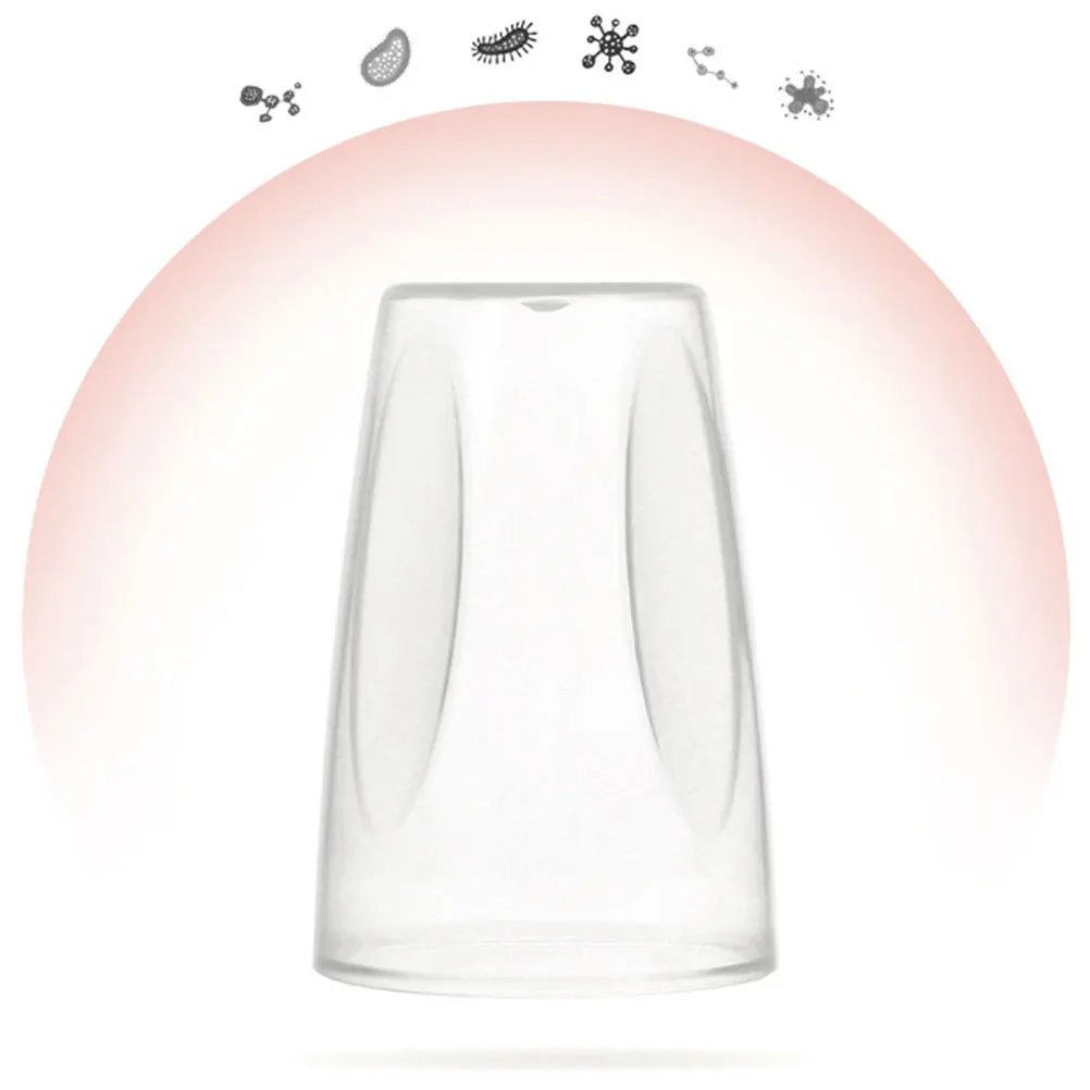 3 قطع من زجاجات الرضاعة المصنوعة من السيليكون مع ملعقة بتصميم طبيعي لعصير الحليب والطب المريح والسفر الخفيف الصغير