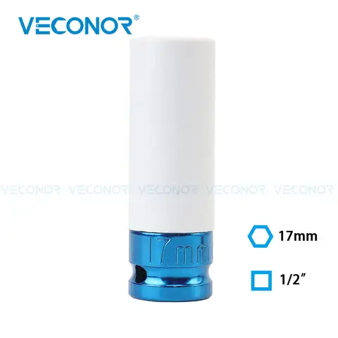 17 mm hylsnyckel, nyckeladapter, sexkant, 1/2 tum, fyrkantsfäste 10 best sales 17 mm till 24 mm sexkantsadapter - №5